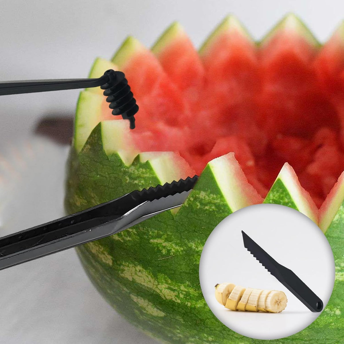 Kitchen Spiral And V-Shaped Tools, Blade Julienne Cutter,Fruit Shape Cutters,Multifunctional Vegetables Cutter For Slicing Potatoes, Cucumbers and Vegetables in Spirals