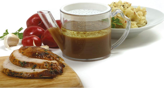3023 , Clear 2 Cup Separator/Strainer Dishwasher Safe, 1 EA