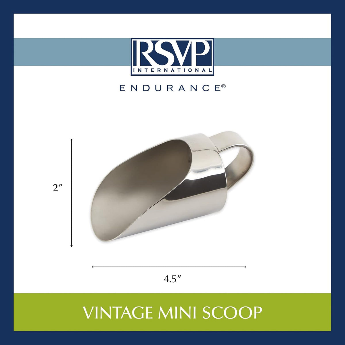 Endurance Kitchen Collection Measuring Tools, Dishwasher Safe, Scoop & Measure, Stainless Steel