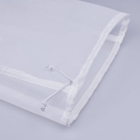 75 Micron Nylon Straining Bag Fine Mesh Food Strainer Filter Bags for Nut Milk, Green Juice, Cold Brew, Home Brewing (17.72" x 11.81")