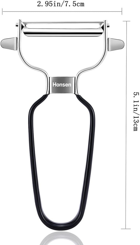 Ultra Sharp Stainless Steel Vegetable Peeler For Potatoes, All Fruits & Veggies