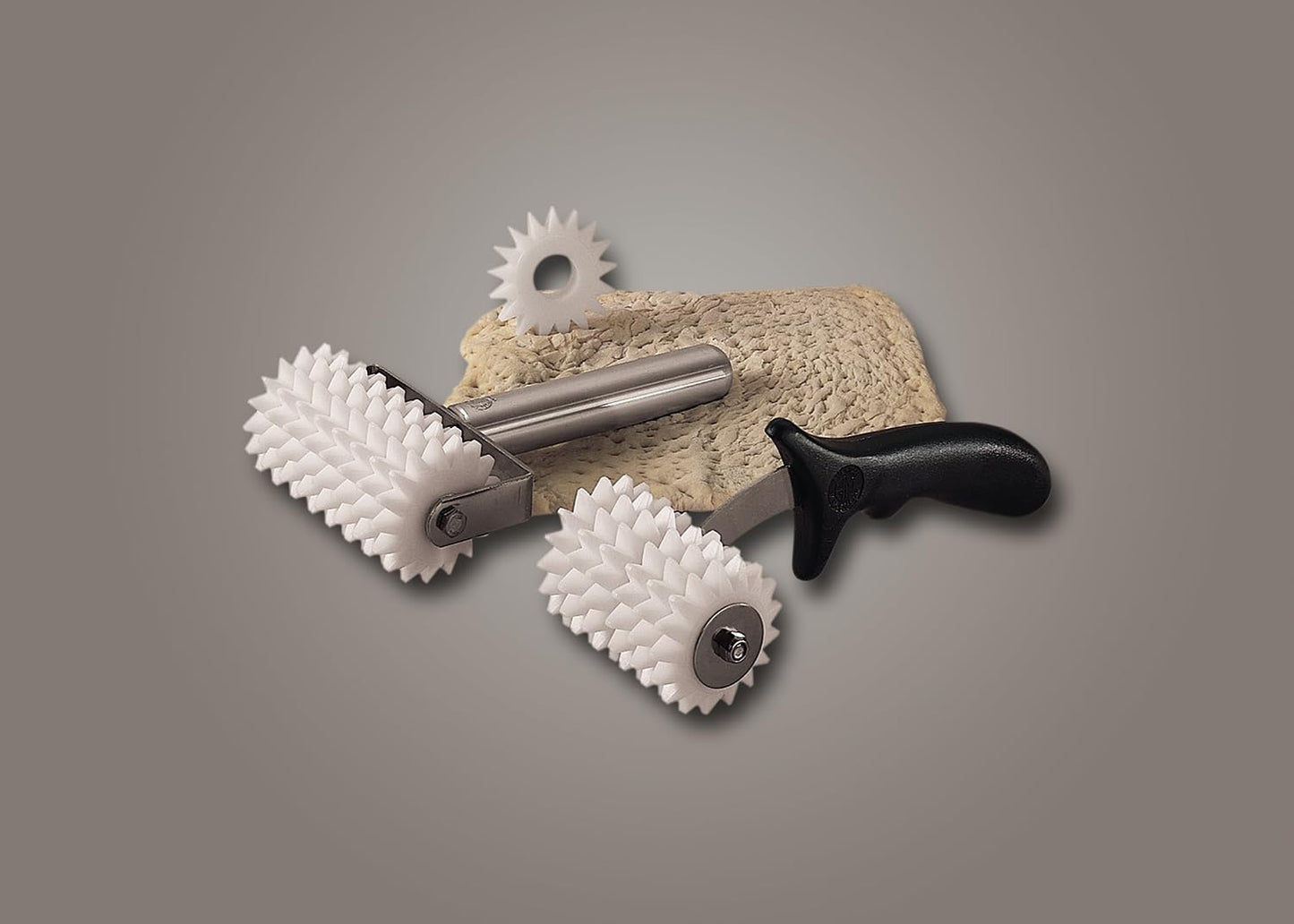 American Metalcraft Plastic Heavy Duty Roller Docker, 5-1/2-Inch