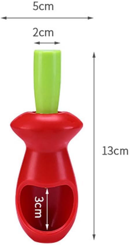 Multifunctional Cherry Pitter Tool 5.11 Inch Fruit Core Remover Kitchen Gadget for Easy Cherry and Other Small Fruit Pit Removal