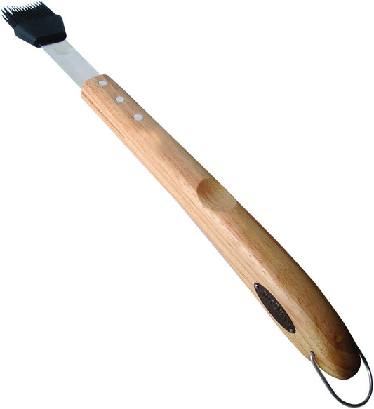 JB0140 Wooden Handle Silicone Head Basting Brush