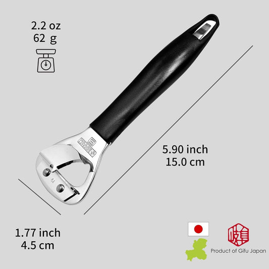 Japanese Can Opener Heavy Duty Stainless Steel Bottle Opener 5.9” | Seki Japan camping can opener