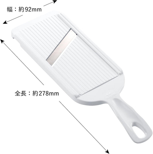 Japanese Mandoline Slicer, Adjustable, Stainless Steel, Kitchen Tools, Potato Slicer, Made in Japan | Adjustable, Stainless Steel Blade, ABS Resin Body, Made in Japan