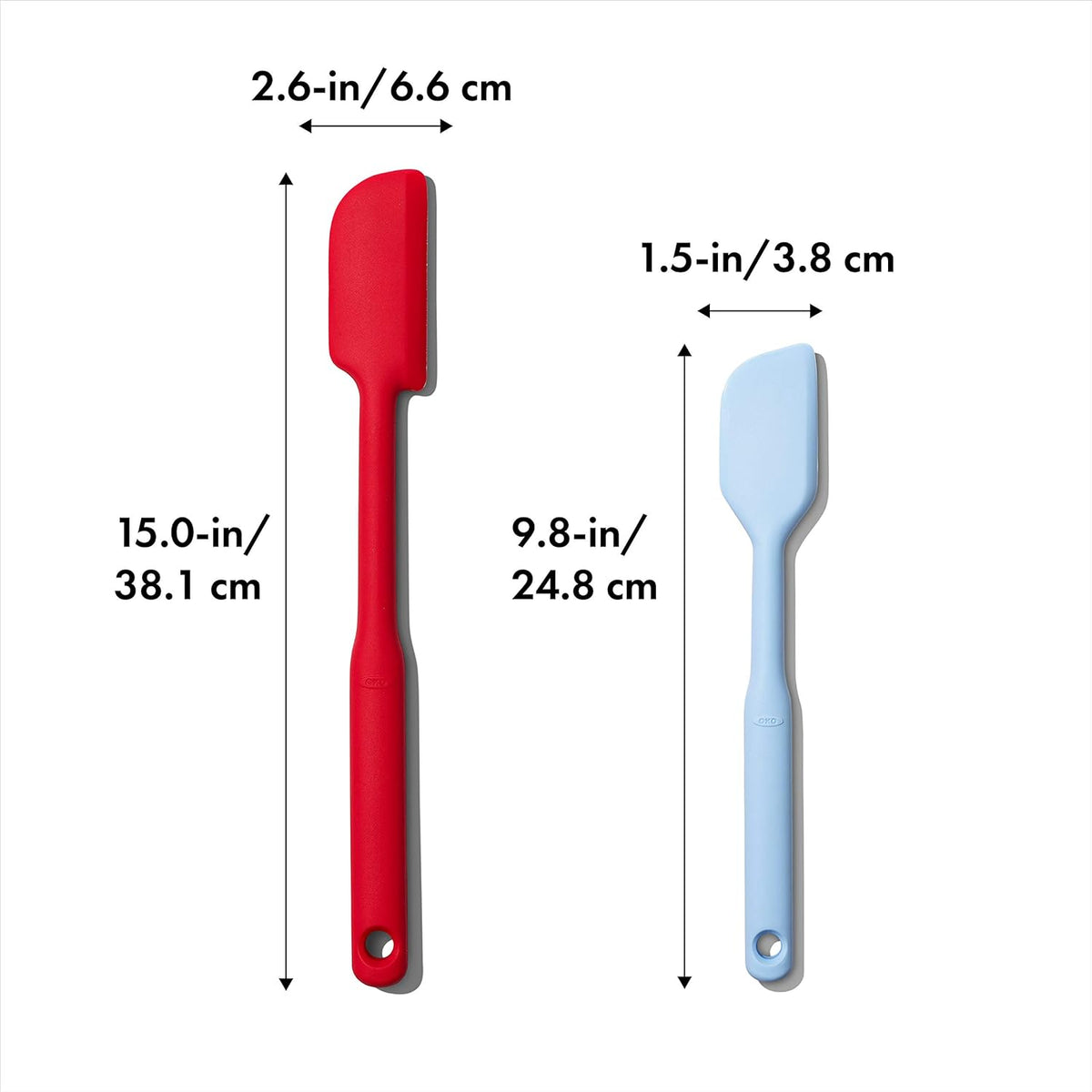 Good Grips Silicone Heat Resistant Spatula Set -, Multicolor