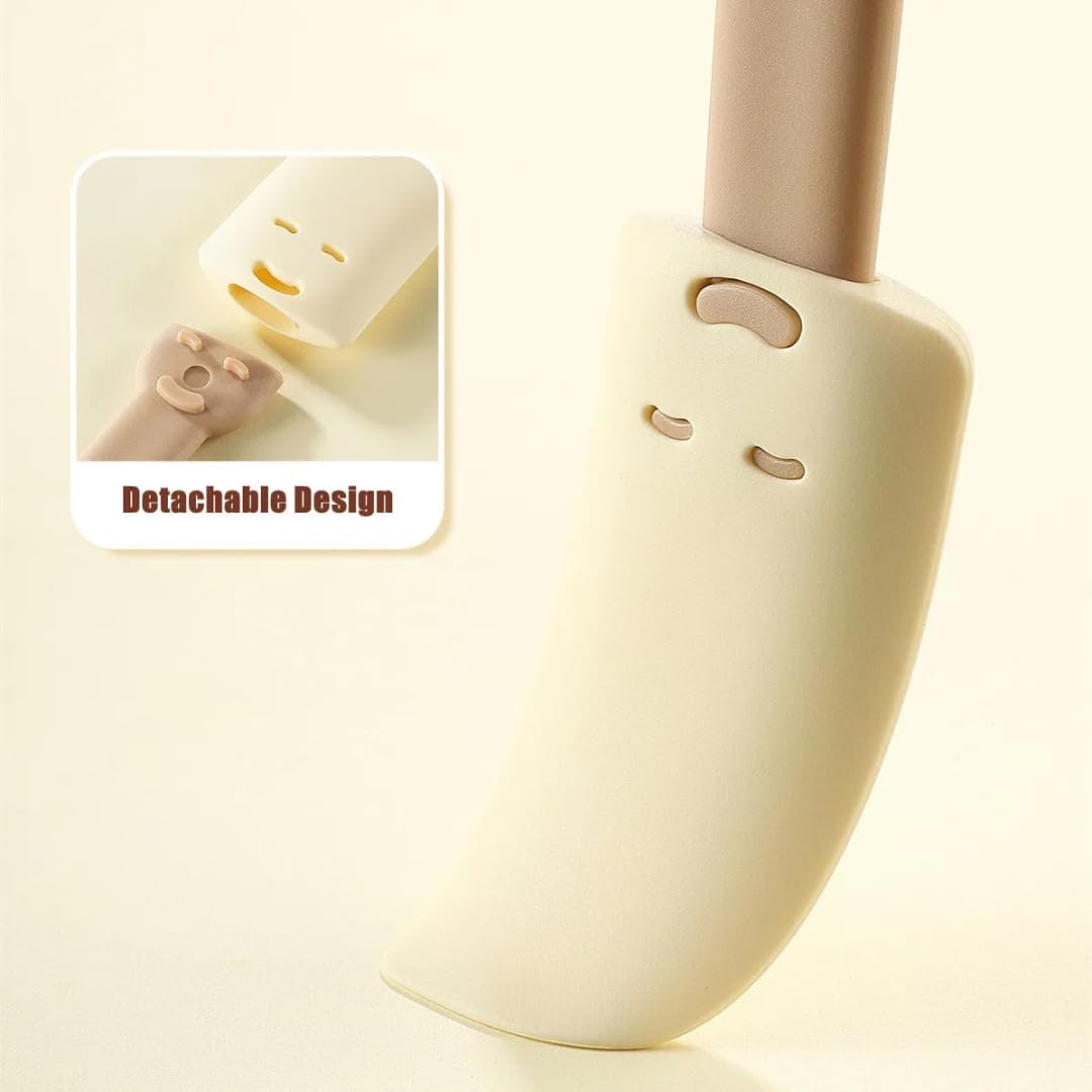 Silicone Pastry Brush and Spatula Set, | BPA Free, Heat Resistant, Non Stick, For Baking, BBQ, Grilling