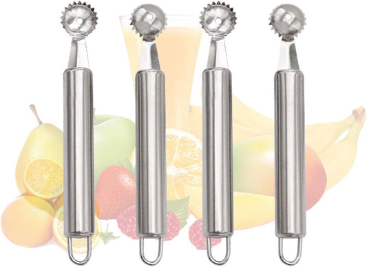 5 Pack Fruit Pullers Tomato Stem Removers Practical Cherry Tomato Corer Tool Stainlesss Steels Strawberry Hullers Kitchen Device
