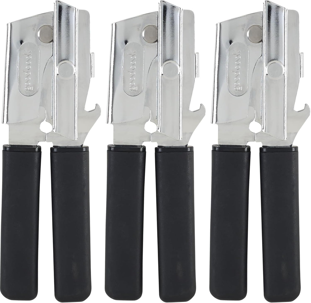 Everyday Classic Can Opener, High Carbon Stainless Steel Blade, Heavy Duty with Soft Grip Handles, Manual Kitchen Tool for All Can Sizes