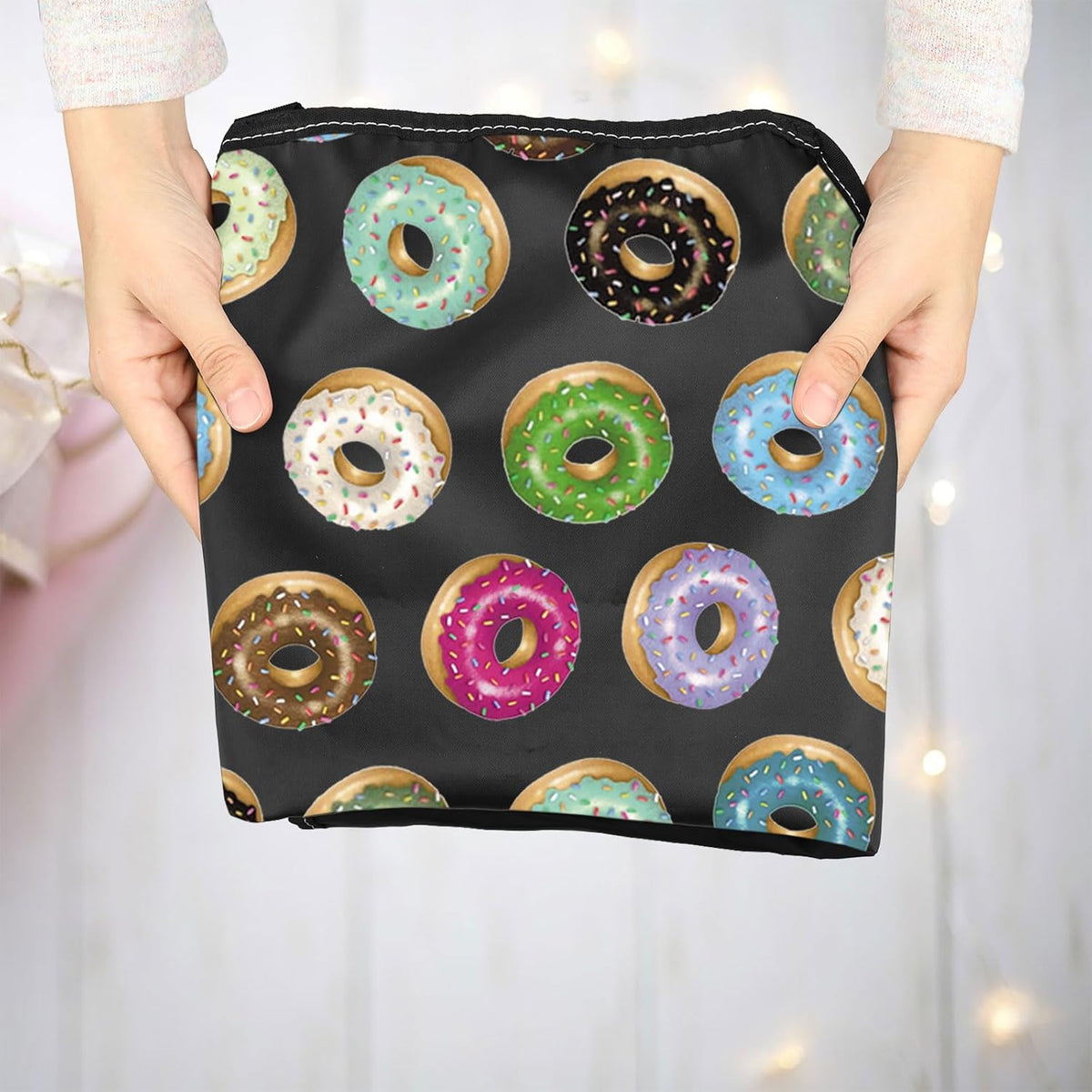Sweet Donut Lover Gift Just A Girl Who Loves Donuts Bread Apron With Pockets Baking Themed Gift Pastry Maker Apron