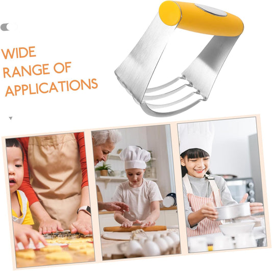 Stainless Steel Pastry Dough Blender Cutter for Butter and Flour