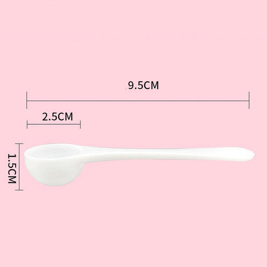 2 Pcs 4ml/2g Milk Powder Spoon Micro Measuring Scoop Plastic Measuring Spoons Long Handle Kitchen Spice Measuring Tool