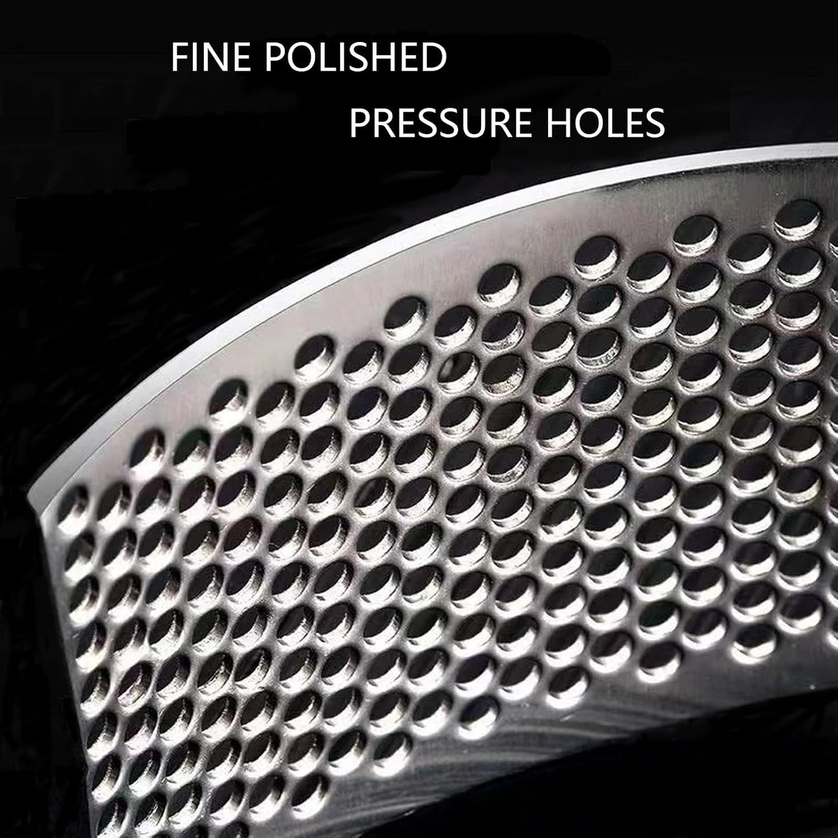 Garlic Press Rocker - Stainless Steel Garlic Mincer and Crusher