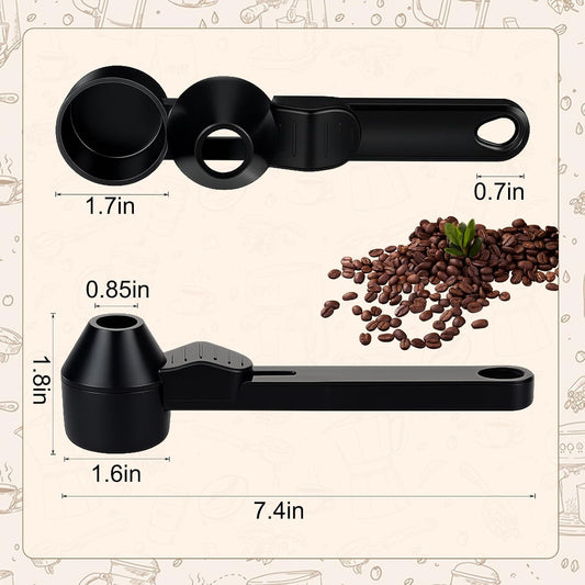 Coffee Scoop & Funnel for Reusable K Cup Refillable Coffee Pods, 2 Tablespoon Slide Coffee Measuring Funnel Scooper,1PCS