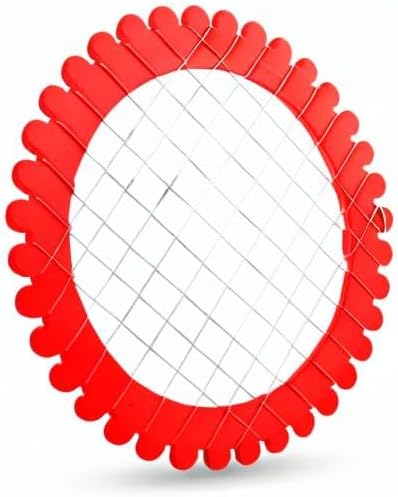 Egg Dicer for Hard Boiled Eggs - Manual Potato, Carrot & Egg Salad Chopper Grid/Slicer - Plastic Egg Chopper for Hard Boiled Eggs and Vegetables with Wire Stainless Steel
