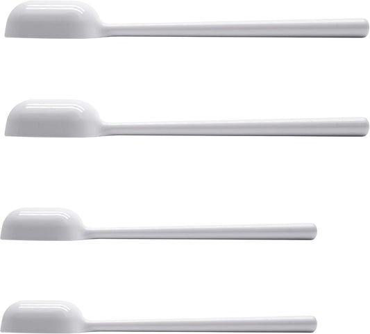 4 sets Long Handle Teaspoons Measuring Spoons | For Dry and Liquid Ingredients Use in Kitchen Cooking Baking Coffee