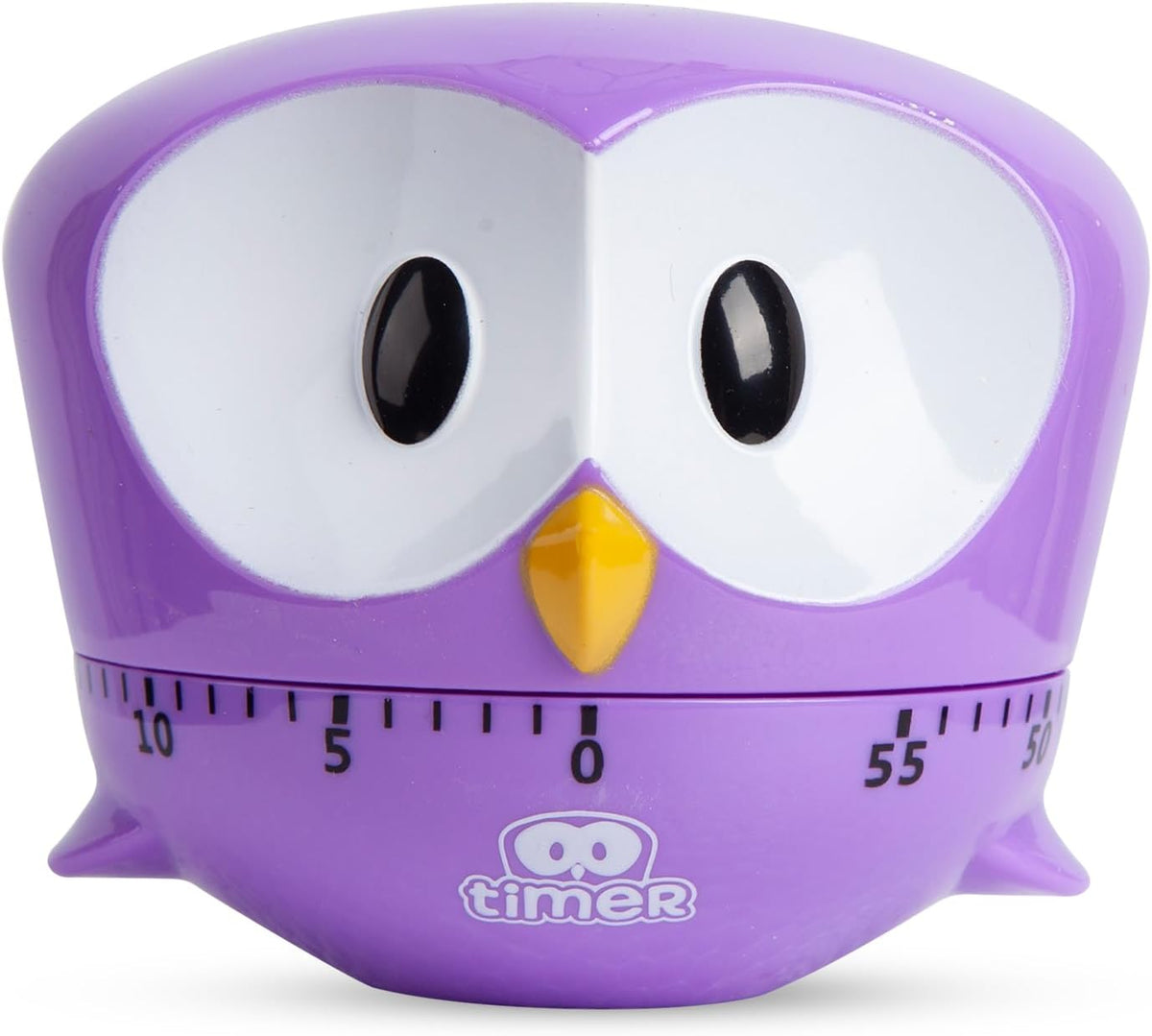 Kitchen Timer, Cute Cartoon Animal Not-Battery Countdown Timer for Banking,Sport,Study (Red)