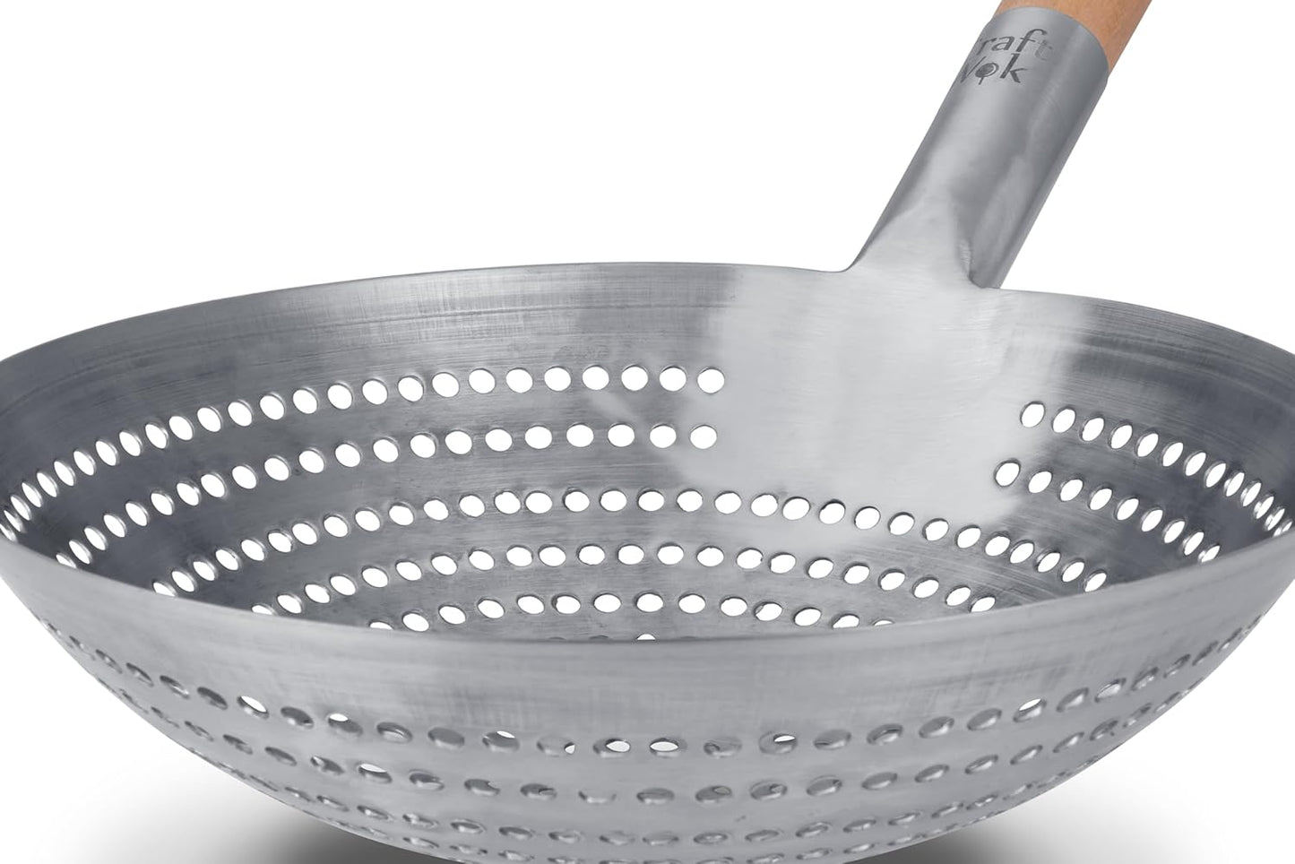 Small 6-Inch Brass Mesh Strainer/Spider Skimmer Zhao Li, Robust & Elegant Kitchen Tool for Frying & Straining, Authentic Oriental Cookware - / 732W7