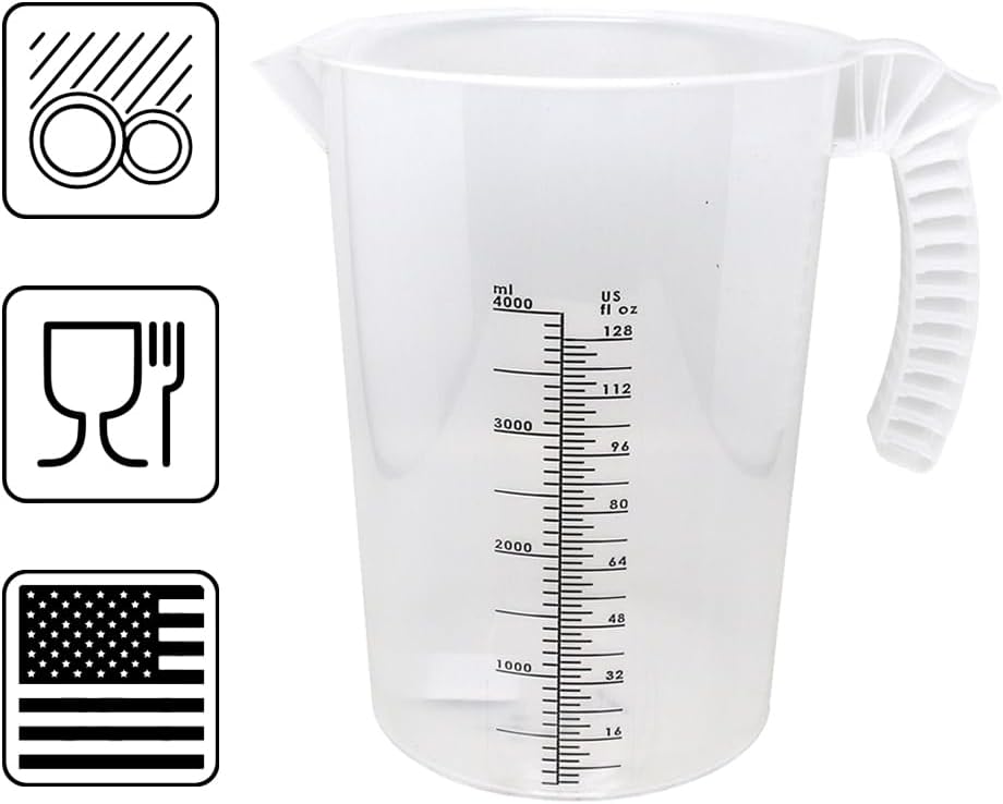 Multi-Purpose Measuring Pitcher - 64oz., Translucent