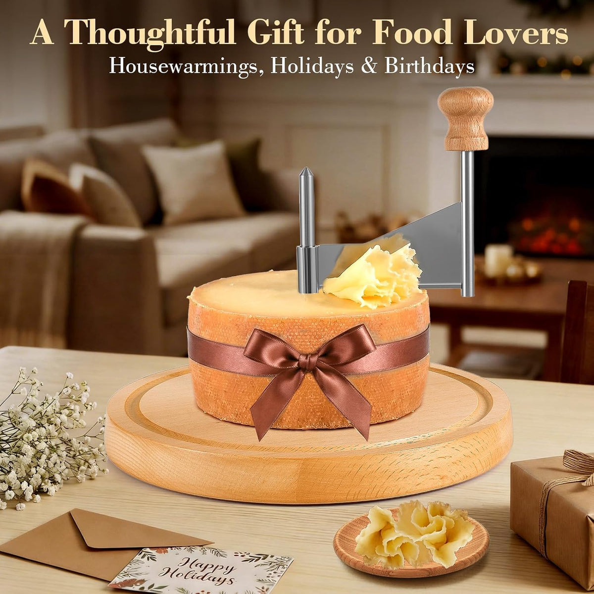 Stainless Steel Butter Slicer, Butter Cutter for Uniform 1/4-Inch Slices