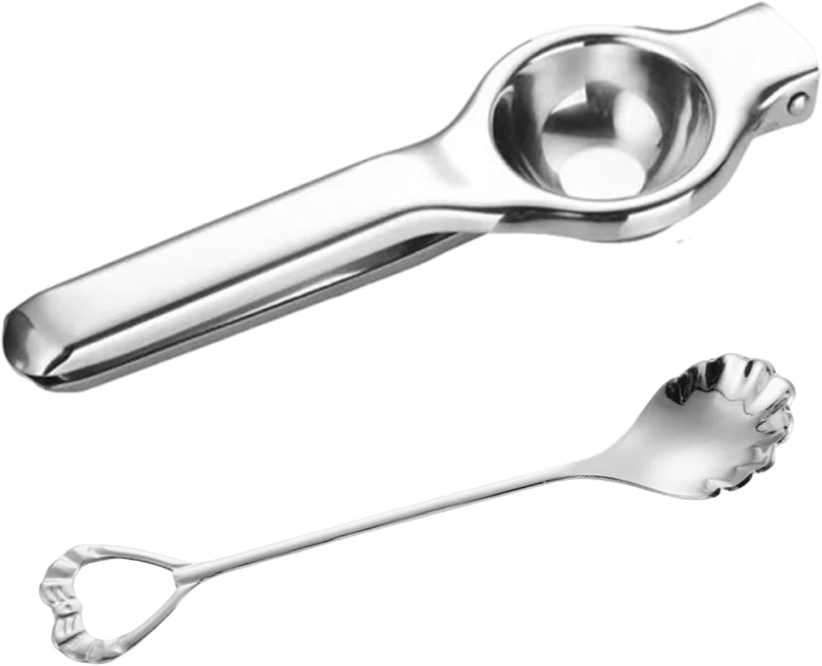 Manual Lemon Squeezer,Stainless Steel Engineered Hand Lemon Lime Juicer