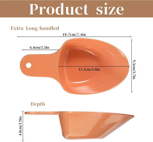 Dog Food Scoop with Precise Markings - 1 & 1/2 & 1/4 Cup Food-Grade Melamine Pet Food Measuring Cup, Durable Food Feeding Scoop for Dog Cat Bird and Rabbit