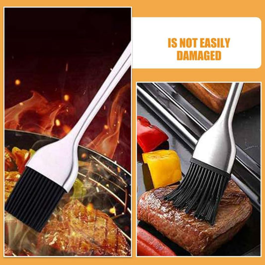 4Pcs Silicone Basting Brush Replacement Heads High Heat Resistant Grill Brush Refills for Cooking for Bbq Pastry and Marinade Application