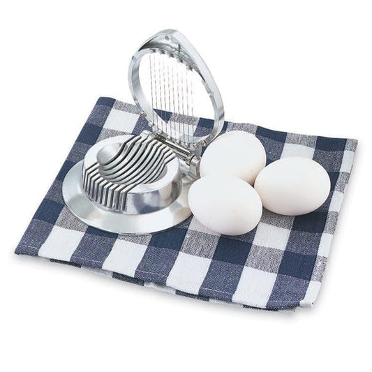 47040 Cast Aluminum 4-1/2" Egg Slicer, Silver