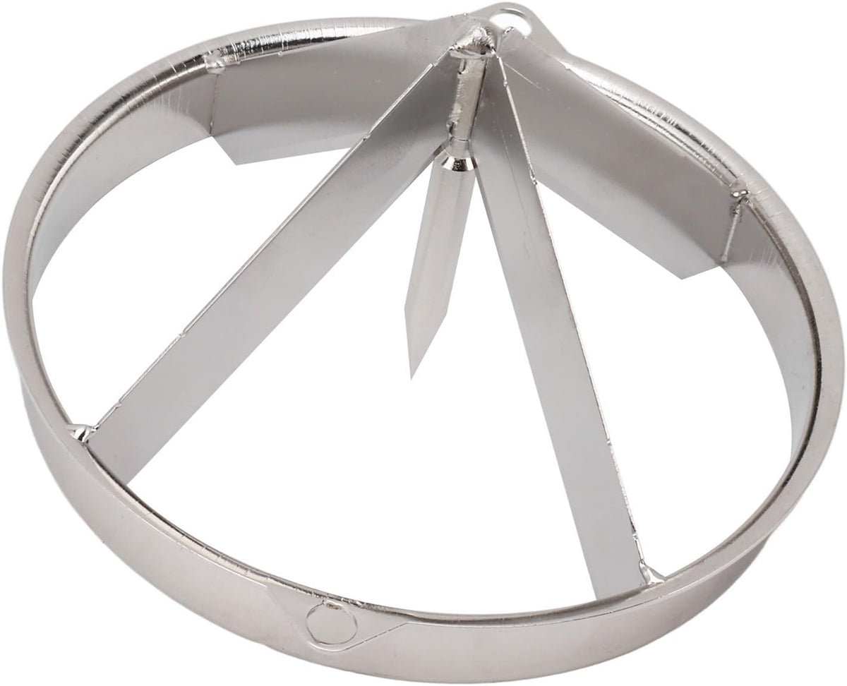 Fruit Cutter Blade, Stainless Steel Fruit Slicer for Apples Pears Oranges Detachable Lemon Cutter Wedge Tool Easy Clean Replacement Blade for Fruit Dicing Machine (8 Section)