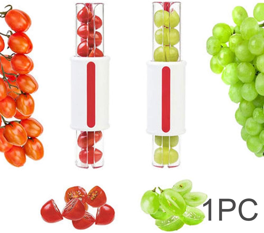 Grape Cutter Grape Tomato Slicer,Multi-Function Small Fruit Cutter
