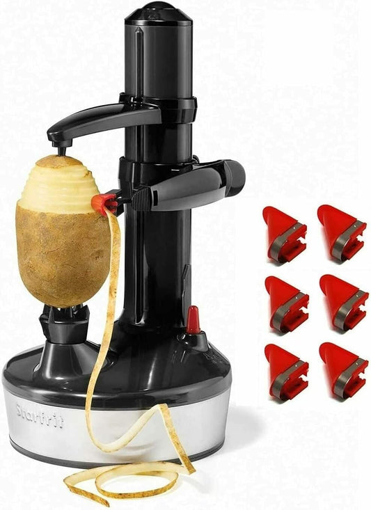 This item Rotato Express 2.0 + 6 Replacement Blades | Updated Model - Electric Peeler (Black)