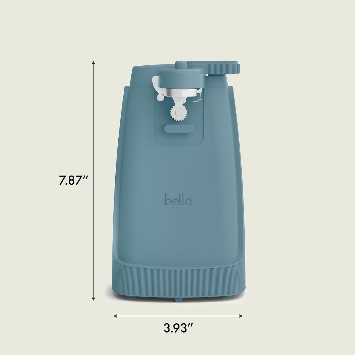 Electric Can Opener and Knife Sharpener, Jar and Bottle Opener, Sage