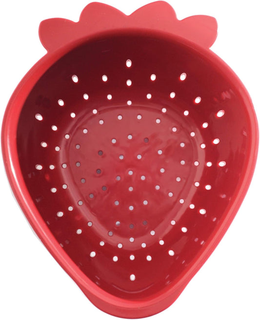 Red Strawberry Colander, Mini