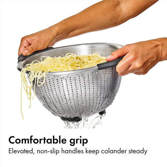 Good Grips Strainer - 5 Qt Capacity, Stainless Steel