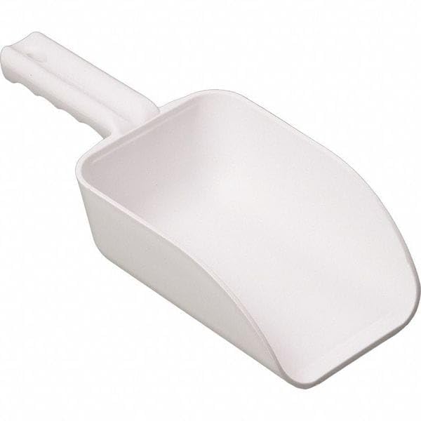 Remco 6400X Color-Coded Plastic Hand Scoop - BPA-Free, Food-Safe Scooper, Commercial Grade Utensils, Restaurant and Food Service Supplies, Large 32 Ounce Size, White
