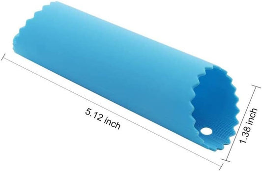 Silicone Garlic Peeler Tube Rollers Skin Remover, Garlic Roller Peeling Tube Tool for Useful Kitchen Tools (Blue,Green)