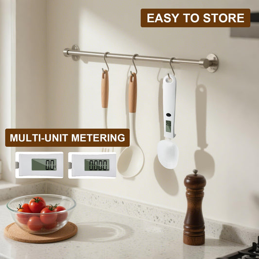 Digital Measuring Spoon Scale,300G/0.1G Gram Scale | High Precision Electronic Food Scale for Kitchen Gadgets and Daily Meals,Home Cooks Bakers Chefs,Pet Dog Cat Ower,Battery
