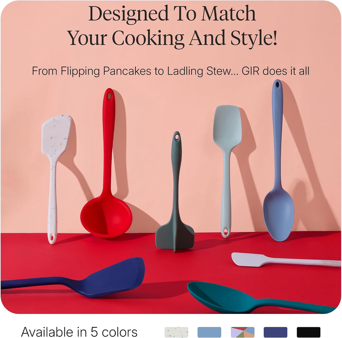 GIR: Silicone Ultimate Kitchen Utensils Set – Black
