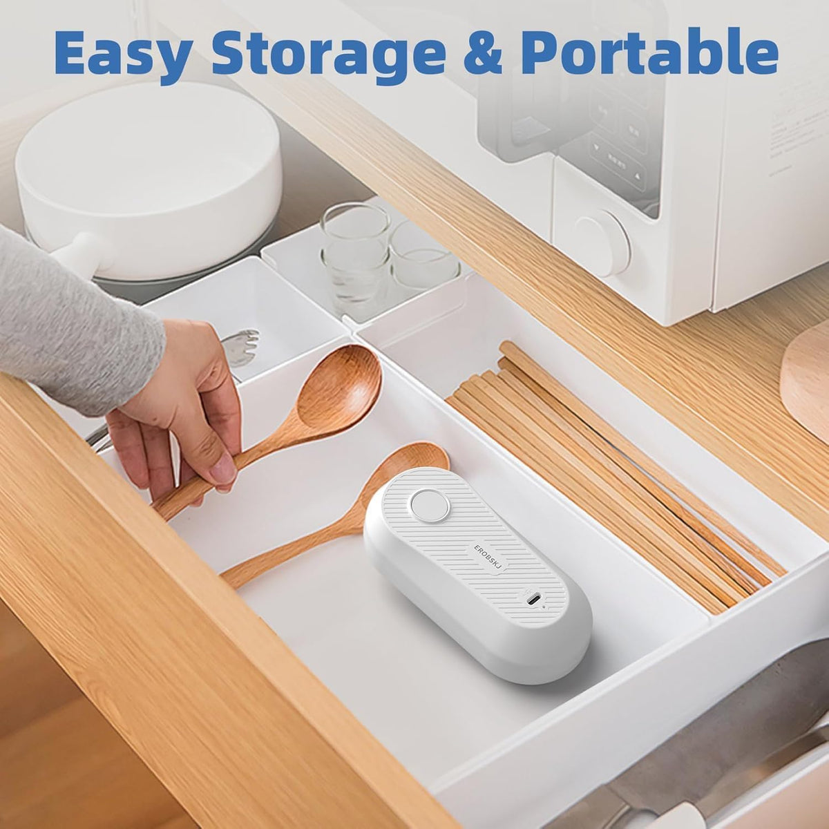 Auto Electric Can Opener, Rechargeable Can Openers for Seniors & Arthritis