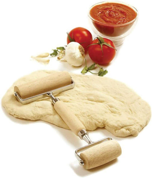 Wood Pastry/Pizza Roller 4.25in/10.5cm