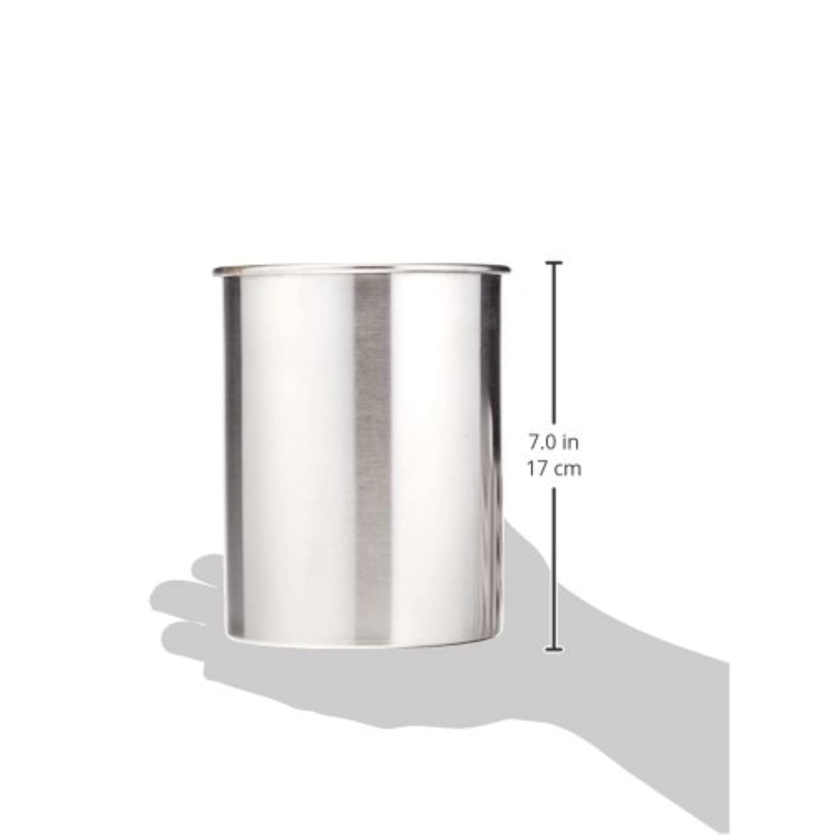 Products HU2 Utensil Holder, Stainless Steel Brushed
