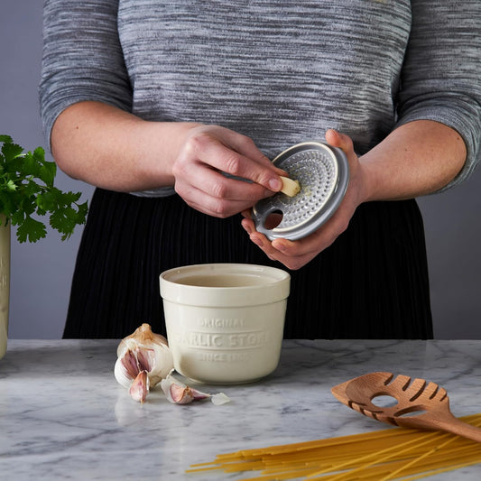 Innovative Kitchen Garlic Storage & Grater