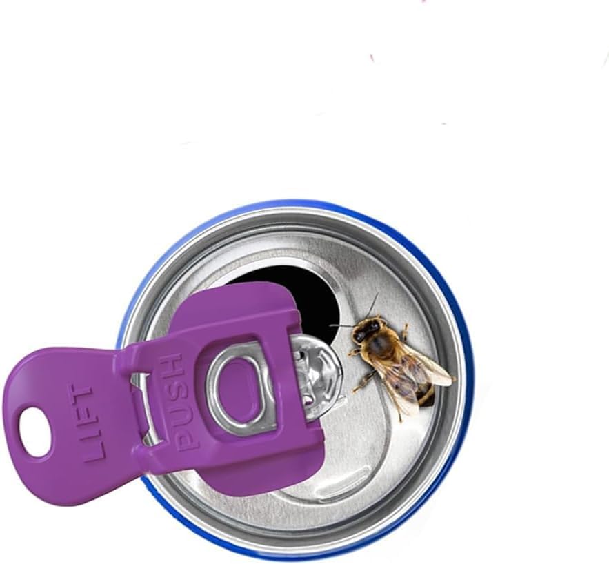 Pop Can Opener – 4 Pack Beer Can Opener, Soda Can Tab Opener, Party Essential Tool, Great Tool for Bartenders