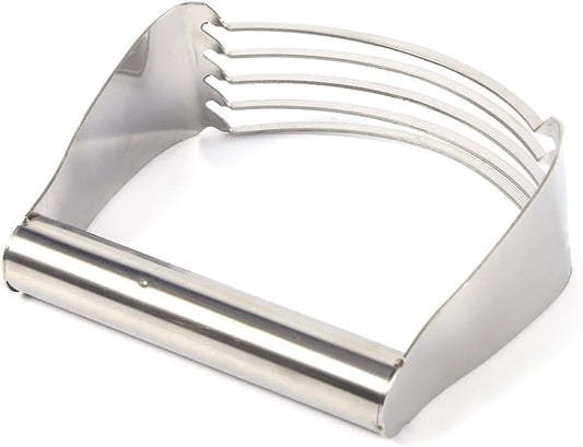 Dough Cutter Pastry Blender Mixer Stainless Steel Baking Tool Kitchen Craft Pastry Dough Handheld Cutter Stainless Steel Baking Tool for Home Kitchen Nan for