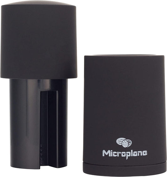 Manual Spice Mill - Cinnamon Grinder and Nutmeg Grater (Black)