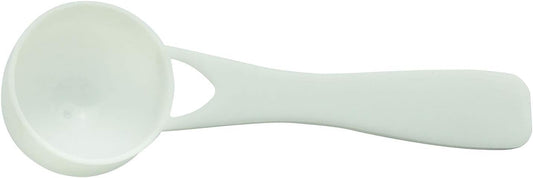 5ml Teaspoon 50PCS 5cc White Plasti Measuring Spoons For Herb Extract Tea Powder Coffee