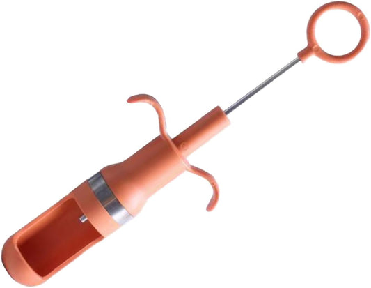 Jujube Corer Seed Remover Fruit Pitter Household Core Remover Tool for Dates Hawthorns Cherries (Red Uniform Size)