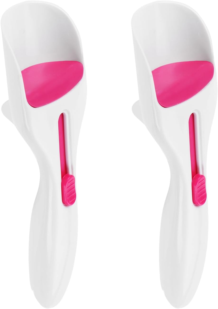 Cupcake Batter Scoop, Silicone Sliding Button Baking Tool