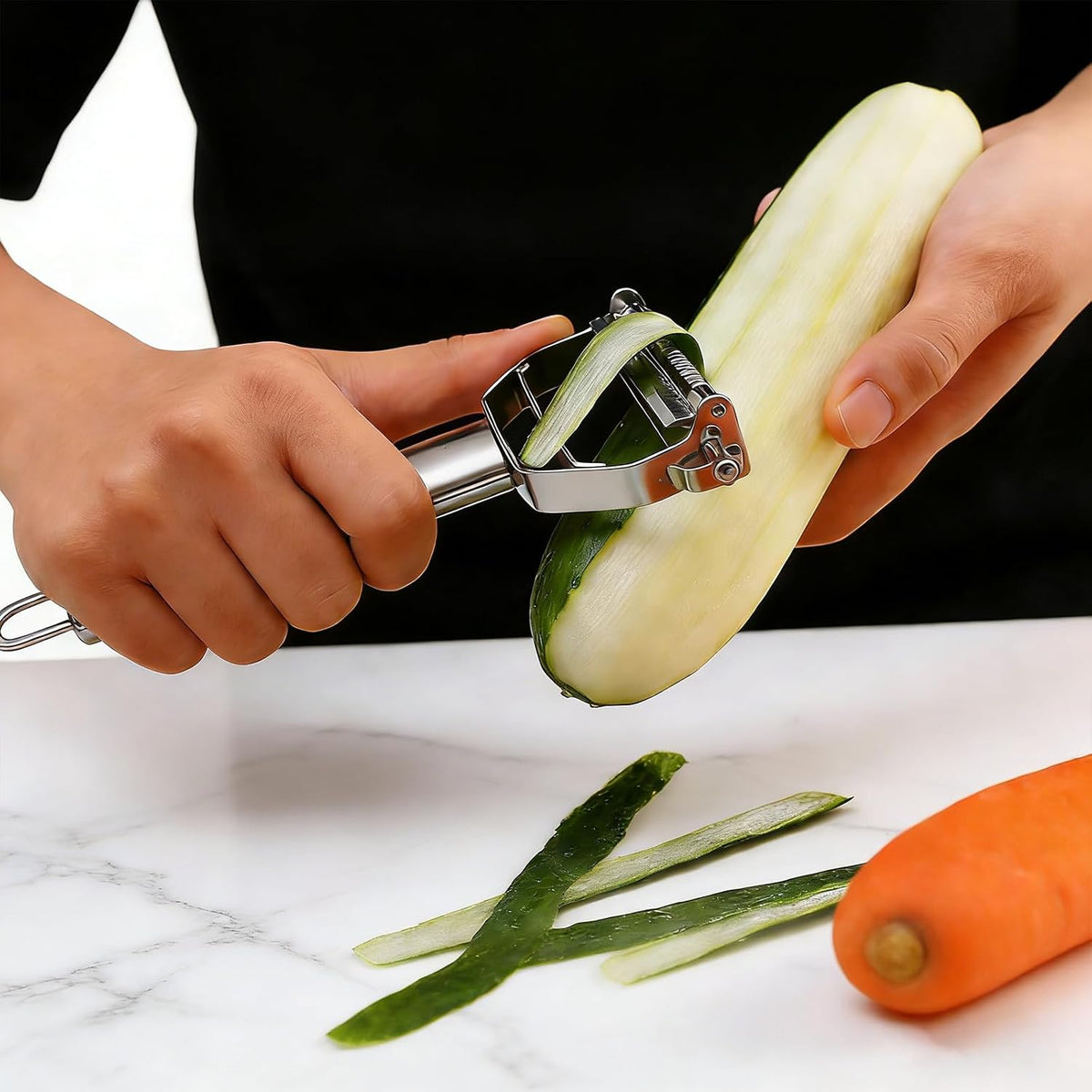 Potato Vegetable Cabbage Peeler for Kitchen Stainless Steel Fruit Shredder